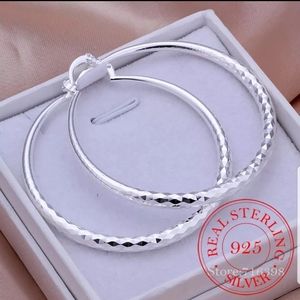 STERLING SILVER HOOP EARRINGS